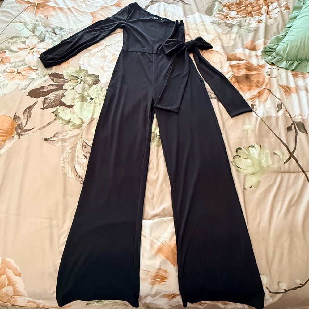 CBR Black Long Sleeve Jumpsuit